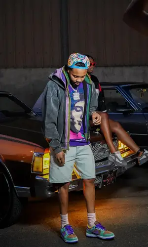 G Herbo wearing The GV Gallery hoody