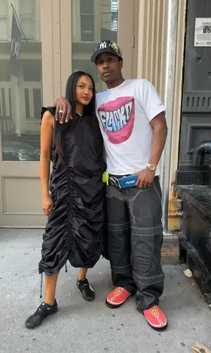ASAP Rocky wearing Puma sandal