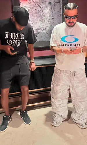 Cash’s Outfit in Balenciaga T-Shirt (2024)