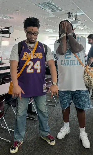 Veeze’s Outfit in Mitchell & Ness Jersey, Patek Philippe Watch & Chrome Hearts Eyewear (2024)