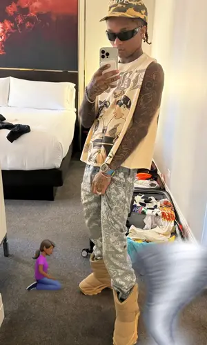 Swae Lee wearing Audemars Piguet watch