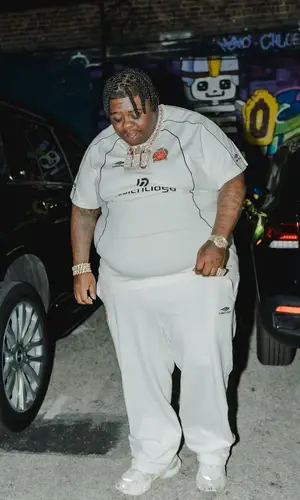 BigXthaPlug wearing Balenciaga pants
