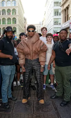 NLE Choppa wearing Rolex watch