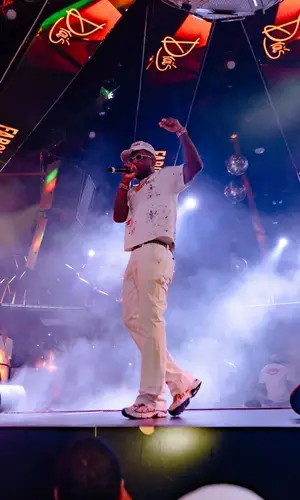 Fabolous wearing Gallery Dept. cap