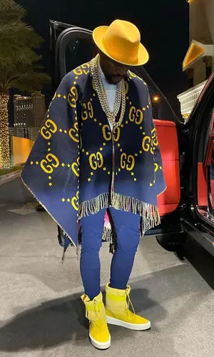 Floyd Mayweather wearing Fear of God boots