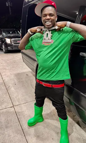 Big Boogie’s Outfit in Crocs Boots, New Era Cap & Balenciaga (2024)