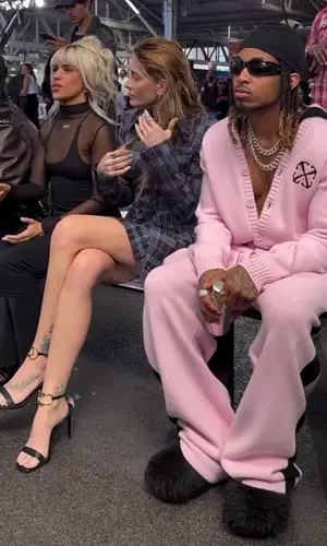 DDG wearing Balenciaga boots