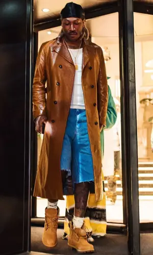 Future wearing Marni sock