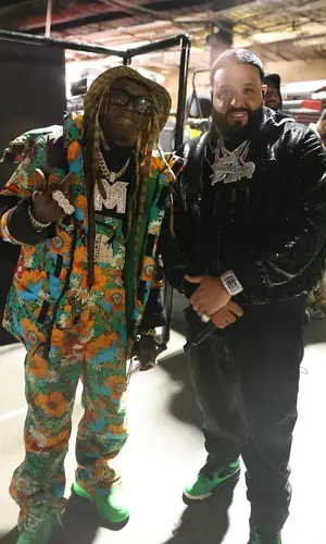 Lil Wayne’s Outfit in The North Face Jacket, Balenciaga Sneakers & Gucci Hat (2024)