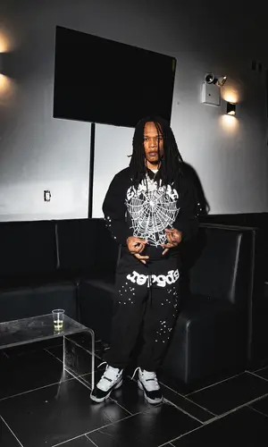 B Lovee’s Outfit in Spider Worldwide Hoodie & Jordan Sneakers (2024)
