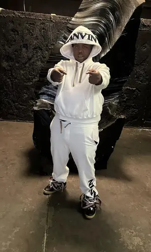 Big30 wearing Lanvin sneakers