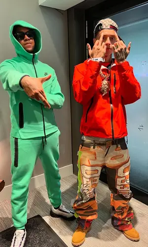 Chip wearing Nike sneakers