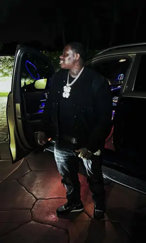 Sheff G’s Outfit in Givenchy Jacket & Louis Vuitton Belt (2024)