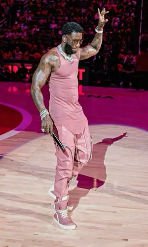 Gucci Mane’s Outfit in Rick Owens Top & Gucci Eyewear (2024)