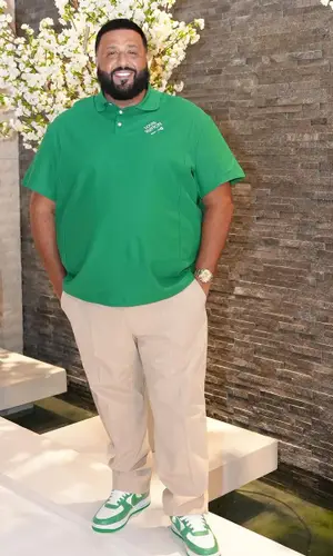 DJ Khaled wearing Rolex watch