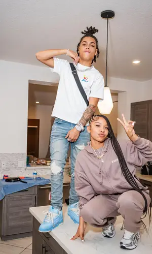 SugarHill Ddot’s Outfit in Louis Vuitton T-Shirt & Amiri Jeans (2024)