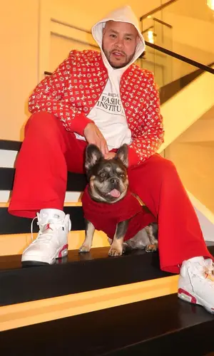 Fat Joe’s Outfit in Supreme Jacket, Balenciaga Hoodie & Louis Vuitton (2024)