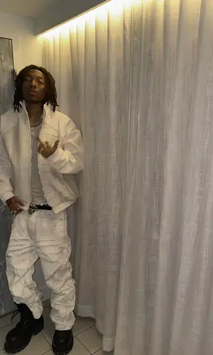 Lil Tecca wearing Chrome Hearts jewelry