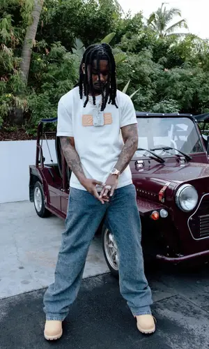 Polo G’s Outfit in Timberland Boots, Patek Philippe Watch & Louis Vuitton Eyewear (2025)