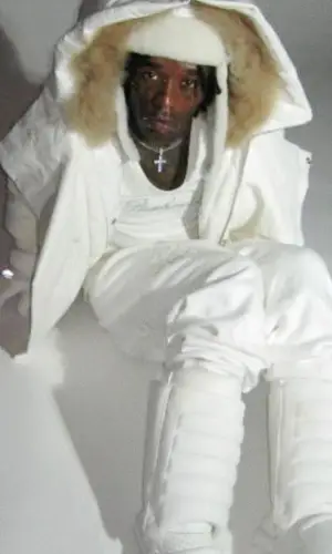 Lil Uzi Vert wearing Philipp Plein backpack