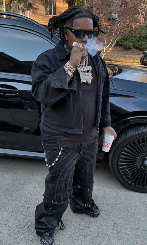 YTB Fatt’s Outfit in Guapi Jeans, Balenciaga Boots & Celine Eyewear (2025)