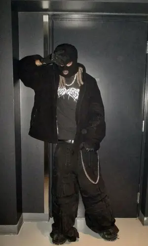 Destroy Lonely wearing Vetements top