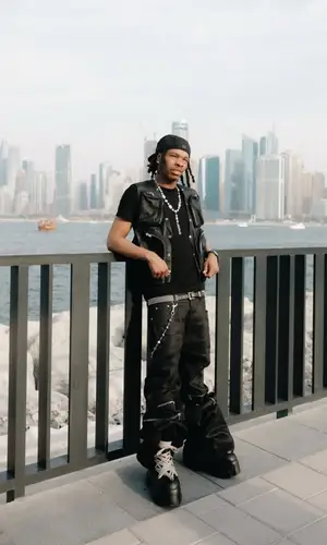 Lil Baby wearing Chrome Hearts jewelry