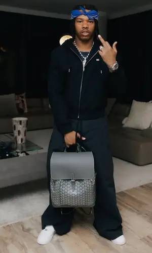 Lil Baby wearing Audemars Piguet watch