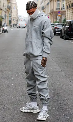 NLE Choppa wearing Rolex watch