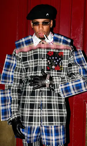 NLE Choppa wearing Rolex watch