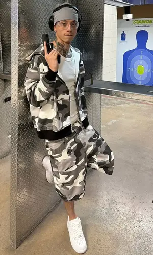 Central Cee wearing Supreme other