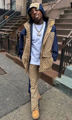 Jacquees’ Outfit in Gucci Jacket, Supreme Boots & Timberland (2025)