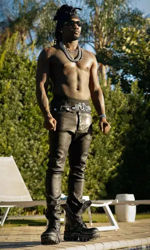 Offset wearing Audemars Piguet watch