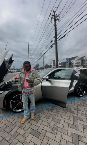 Offset wearing Balenciaga other