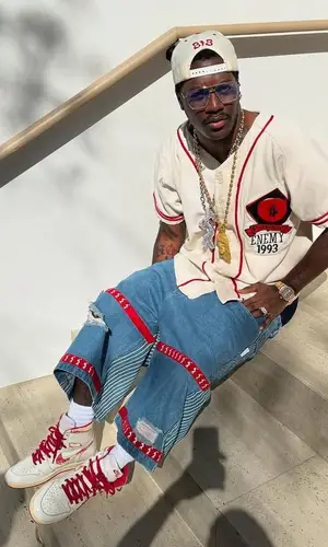 Lil Yachty wearing Chrome Hearts wallet