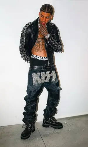 NLE Choppa’s Outfit in Dsquared2 Jacket, Timberland Boots & Louis Vuitton (2025)