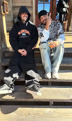 Justin Bieber’s Outfit in Balenciaga Hoodie & PDF Sneakers (2025)