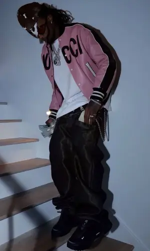 Playboi Carti wearing Eastie cap