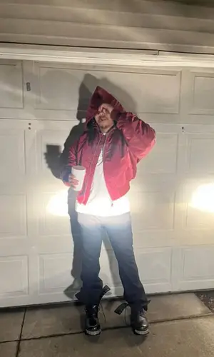 Zelly Ocho wearing Balenciaga boots