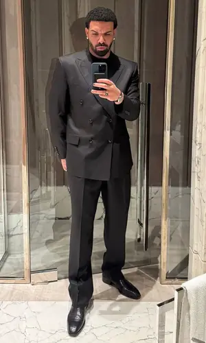 Drake wearing Tom Ford boots