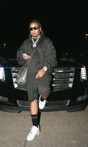 Ballout wearing Balenciaga sock