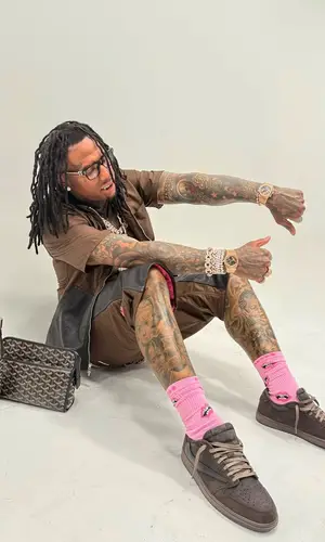 Moneybagg Yo’s Outfit in Audemars Piguet Watch, Chrome Hearts Eyewear & Matty Boy Socks (2025)