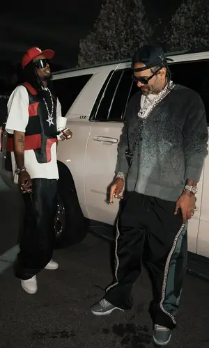 Jim Jones wearing Audemars Piguet watch