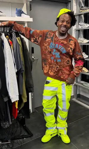 Sauce Walka wearing Heaven Sin top