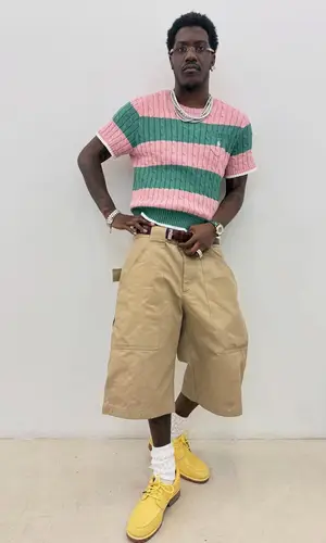 Lil Yachty wearing Cartier eyewear