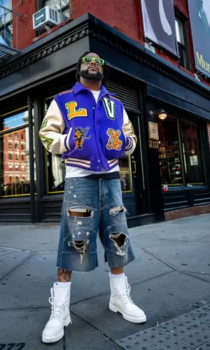 03 Greedo’s Outfit in Louis Vuitton Jacket, Balenciaga Shorts & Chrome Hearts Eyewear (2025)