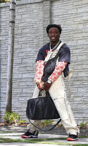 Hot Boii’s Outfit in Jordan Sneakers, Audemars Piguet Watch & Louis Vuitton Bag (2025)