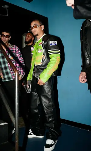 Ozuna’s Outfit in Vanson Leathers Jacket, Straye Sneakers & B.B. Simon Belt (2025)