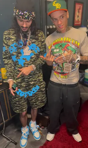 Central Cee wearing G-Shock watch