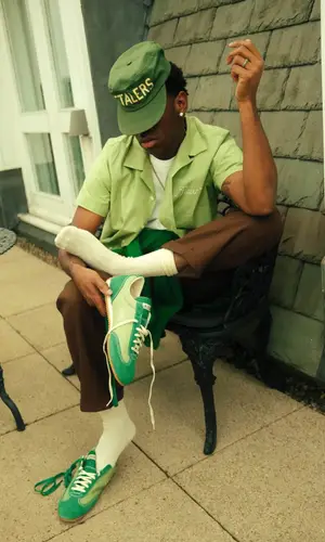 Tyler, The Creator’s Outfit in Converse Sneakers & Golf Le Fleur Hat (2025)